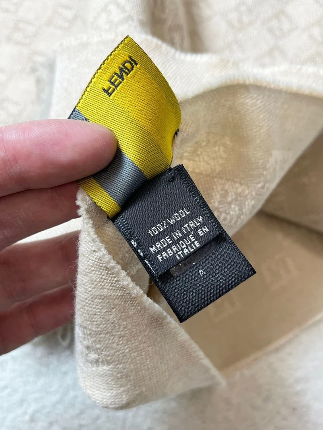 펜디 FENDI FF 주카 패턴 머플러 목도리 A1783 상품이미지7