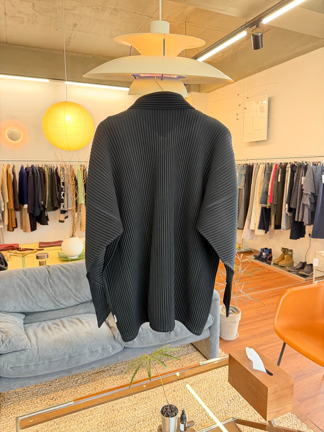 이세이미야케 옴므플리세 버튼 칼라 자켓 3  상품이미지2