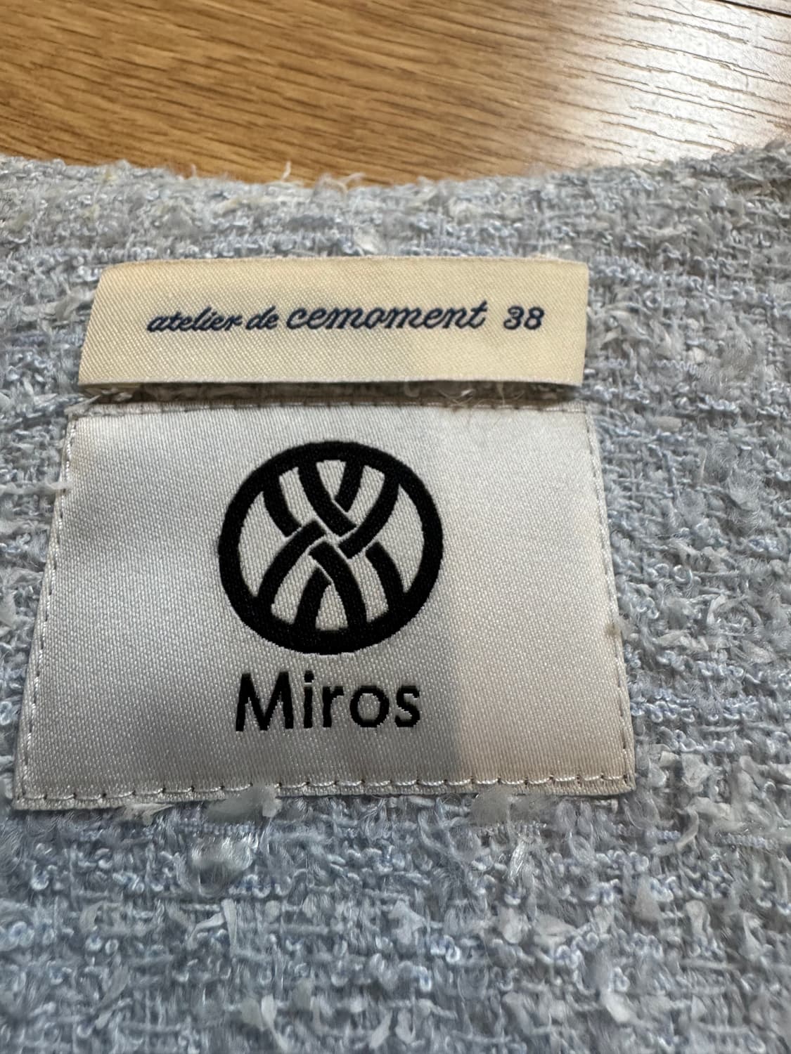 아뜰리에 드 쎄모먼 아리아 트위드 자켓 상품이미지7