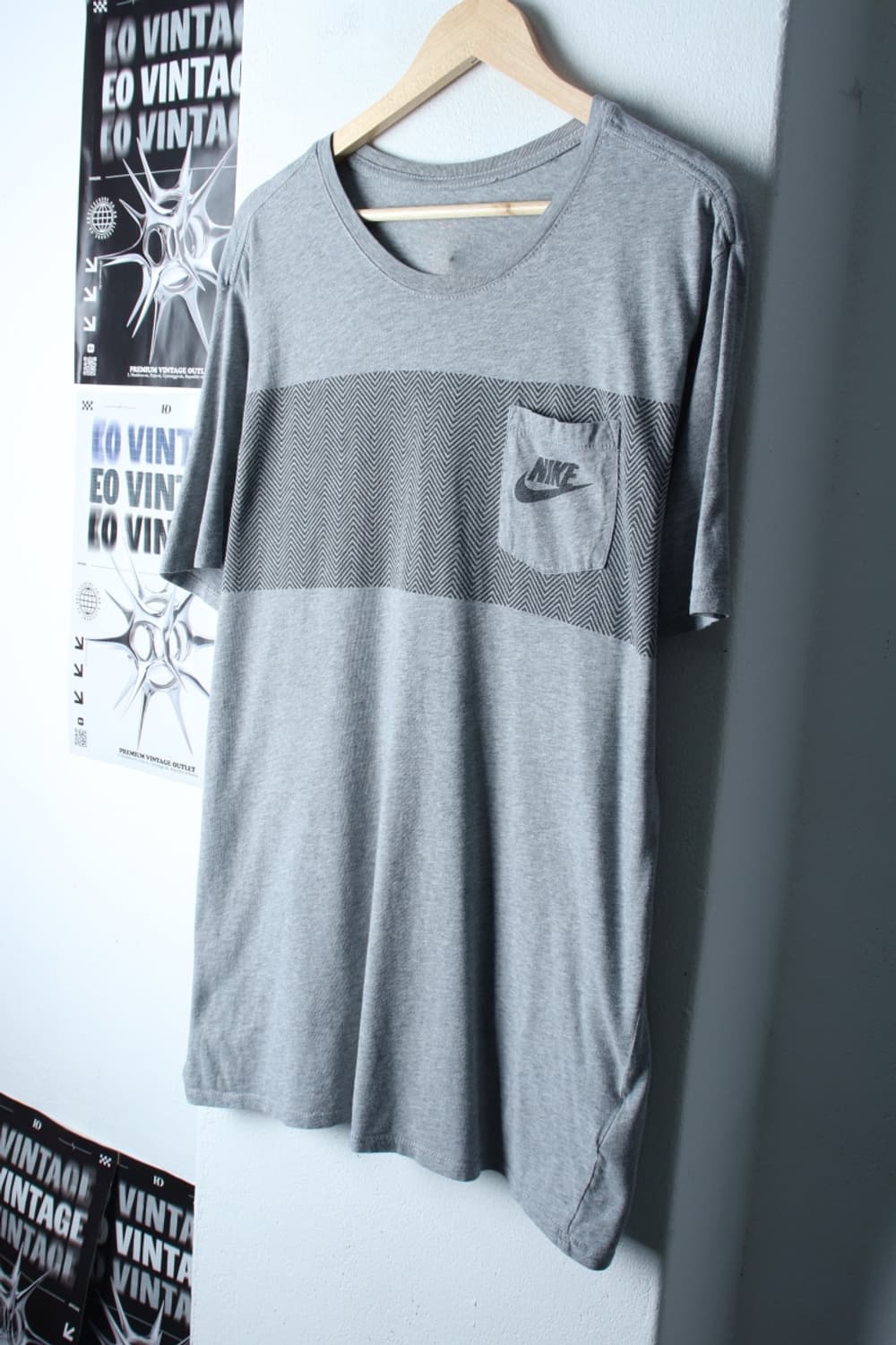 (2XL) 나이키 반팔 티셔츠 빅사이즈 포켓 그레이-H30599 상품이미지1