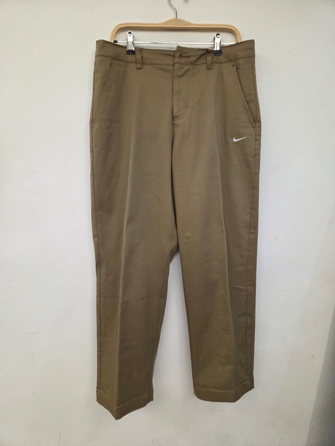 나이키 34 나이키 남성 면바지 베이지 상품이미지1