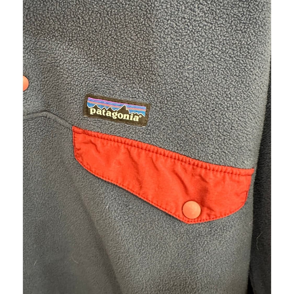 12FW 파타고니아 신칠라 스냅-T 블루/버건디 상품이미지3