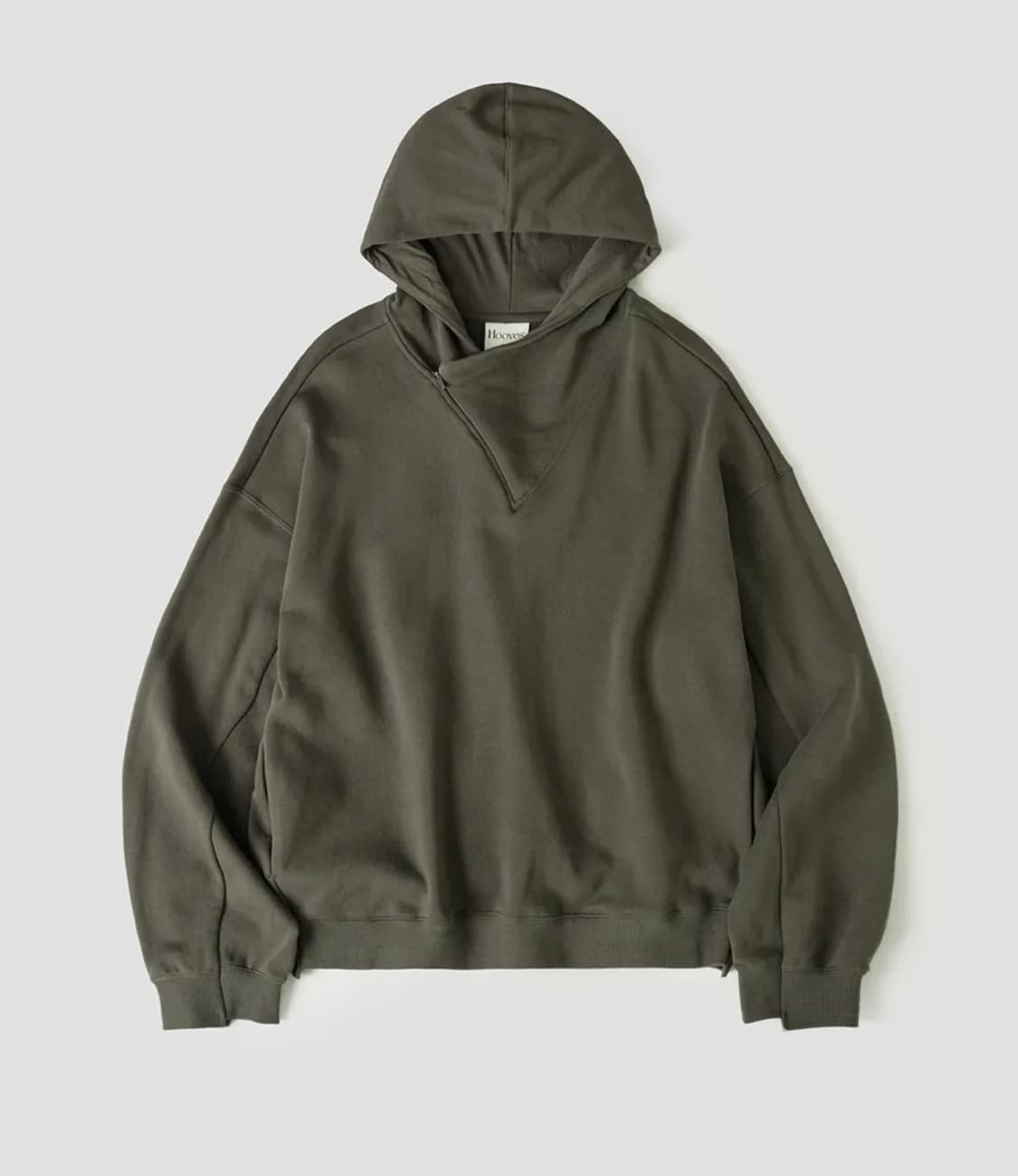 후브스 사선 디테일 후드 새상품 상품이미지1