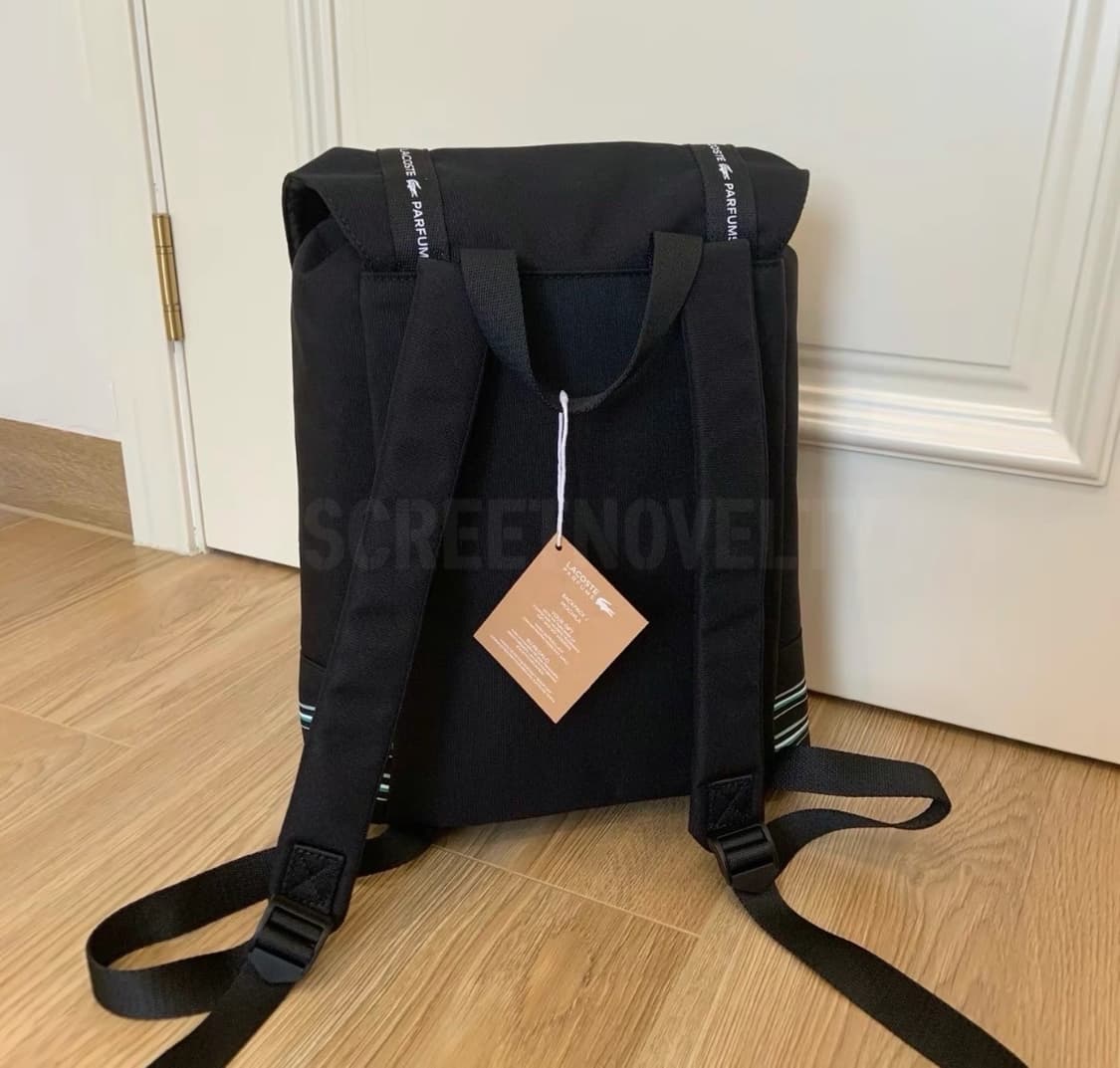 라코스테 퍼퓸 리미티드 백팩 블랙 상품이미지6