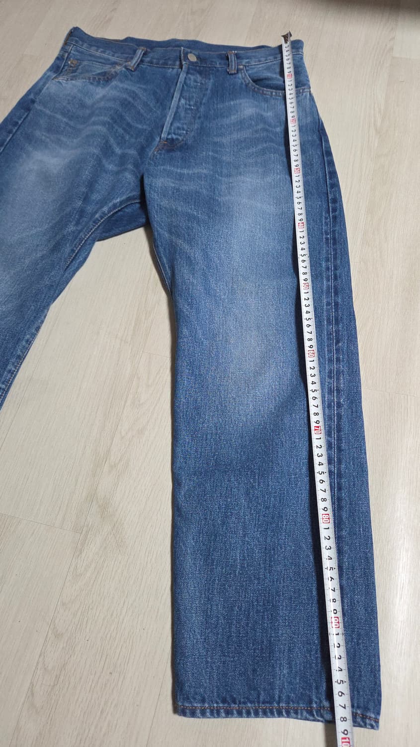 (착샷) 오디너리핏츠 루즈드 앵클 108 데님 청바지 상품이미지7