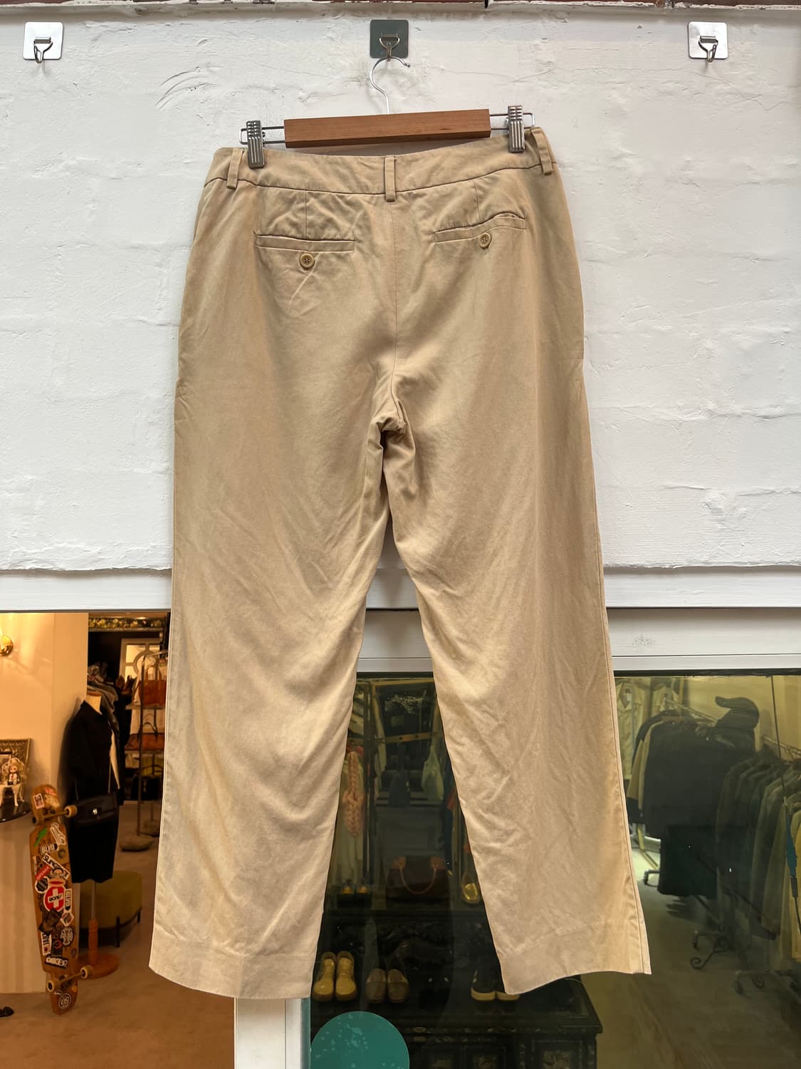 Maxmara weekend 베이지 면바지 EU40 상품이미지7
