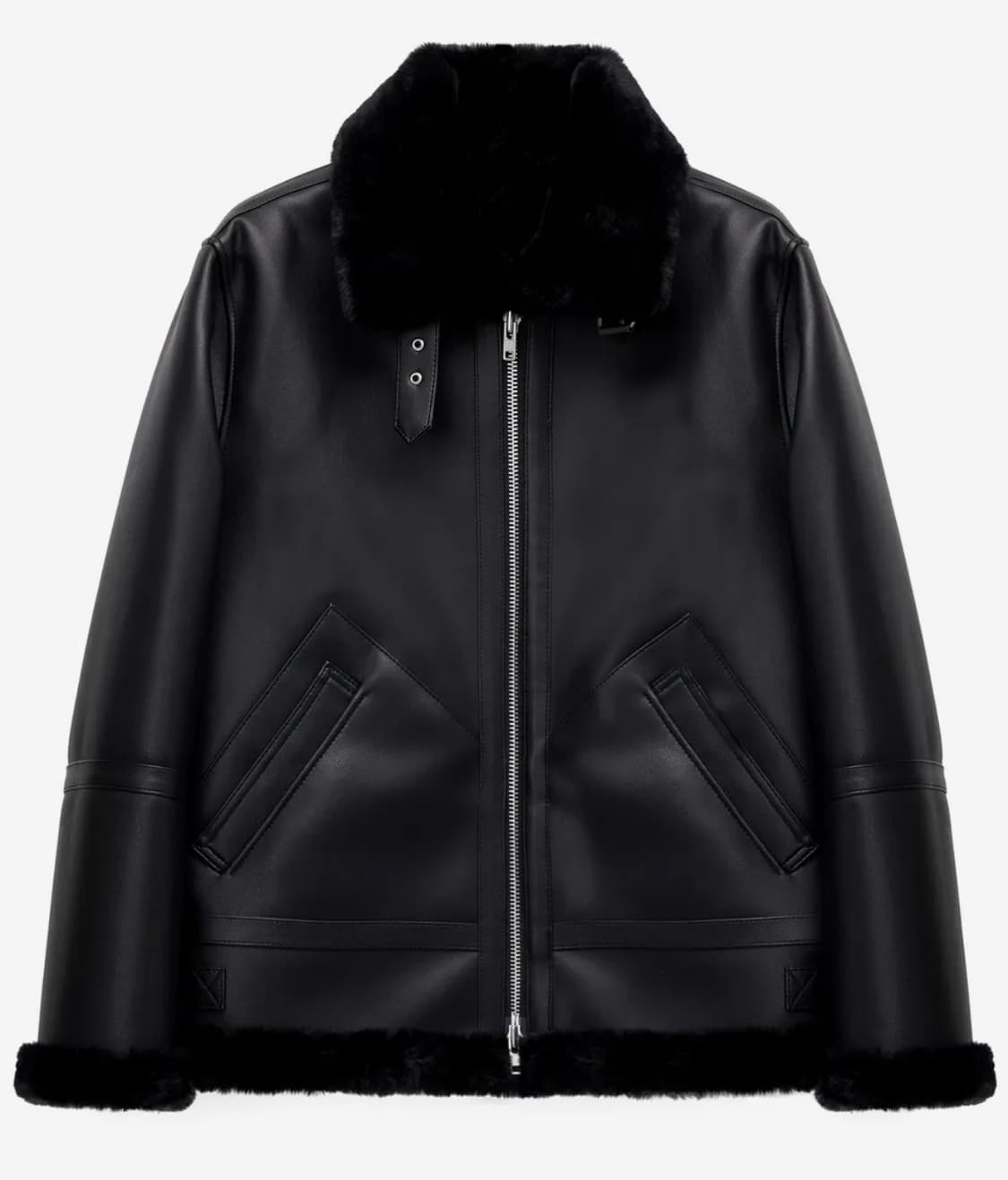 도프제이슨 무스탕 솔리드 무톤 자켓 상품이미지1