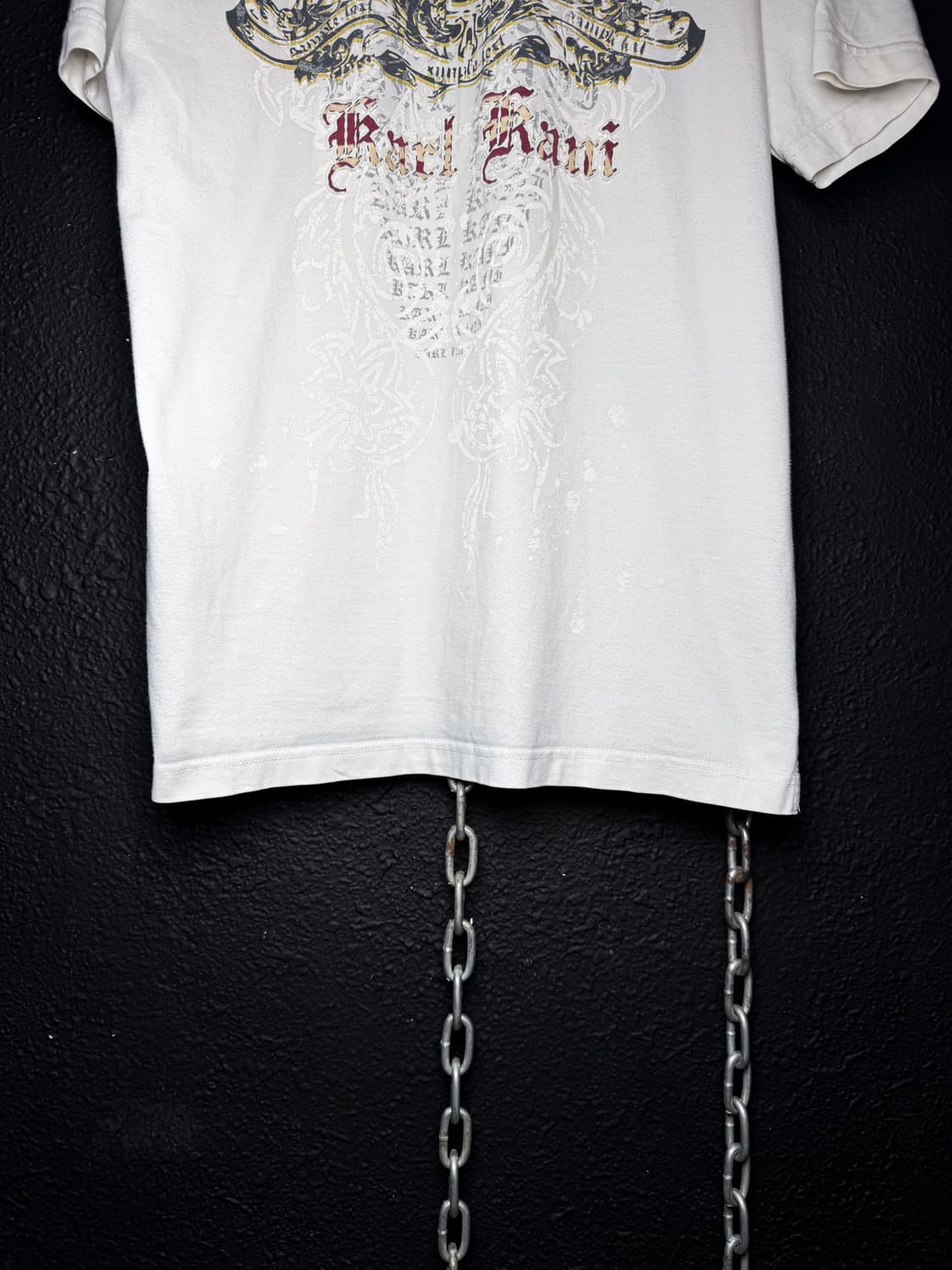 Karl Kani – Gothic Crest Print T-shirt   상품이미지7