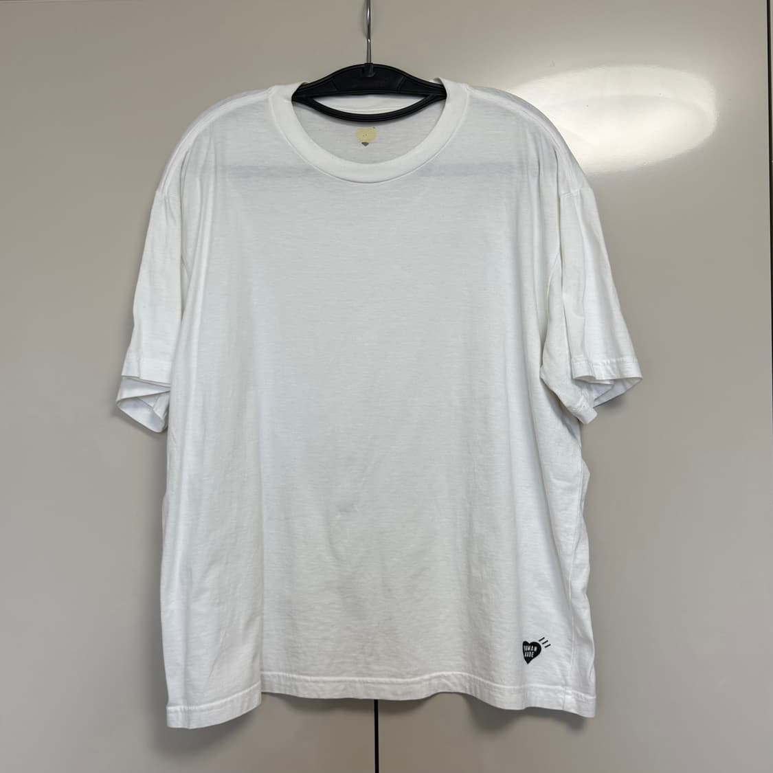 L 휴먼 메이드 티셔츠 화이트 (3팩) 블랙 레드 상품이미지2