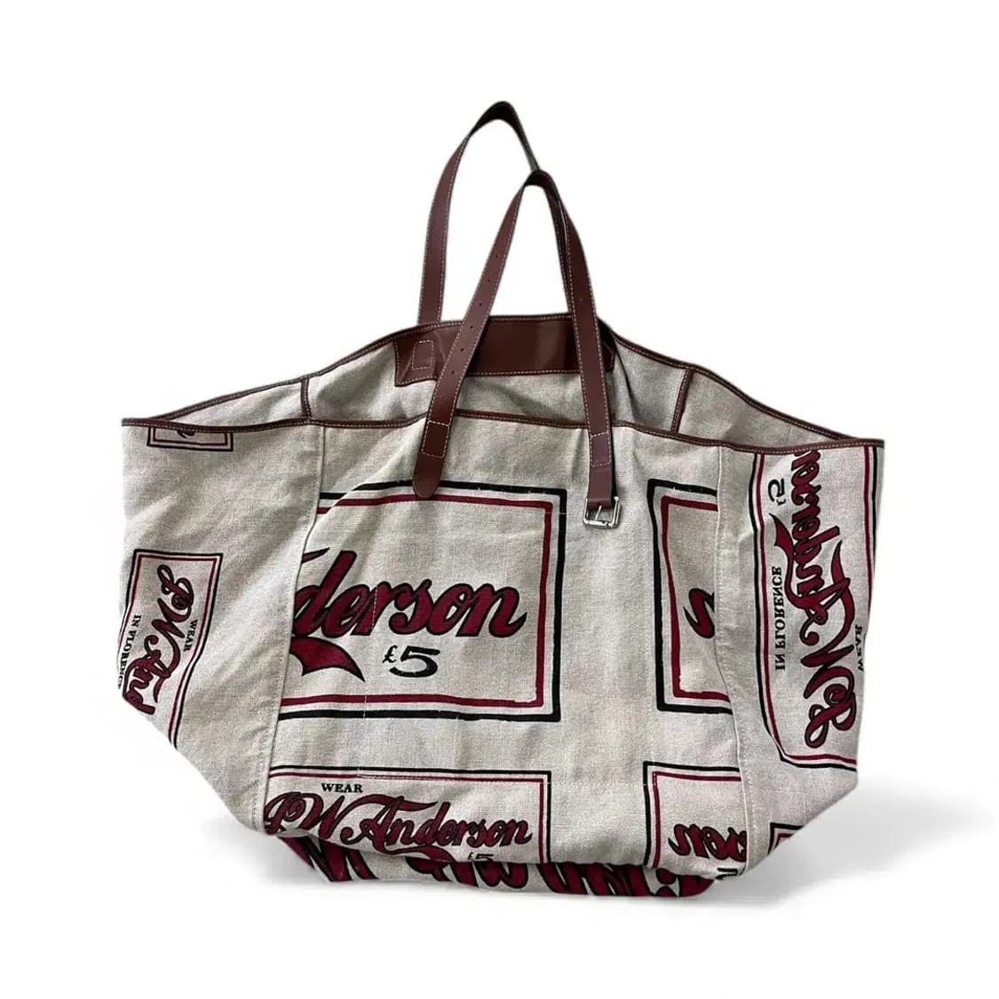 J.W. Anderson oversized logo tote bag 상품이미지3