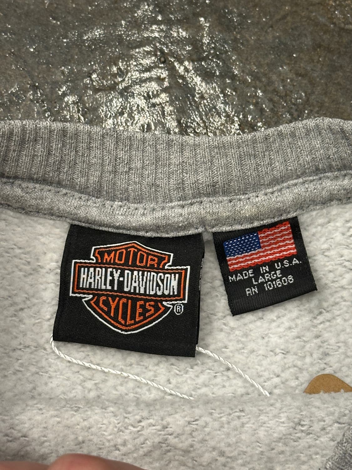 90s Harley-Davidson made in USA 할리 나시 L 상품이미지4