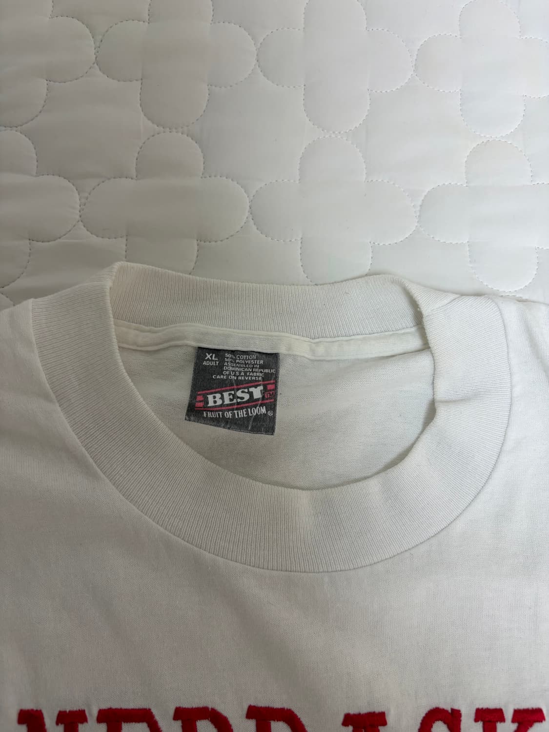 90s Fruit of the Loom 빈티지 티셔츠 USA원단 상품이미지2