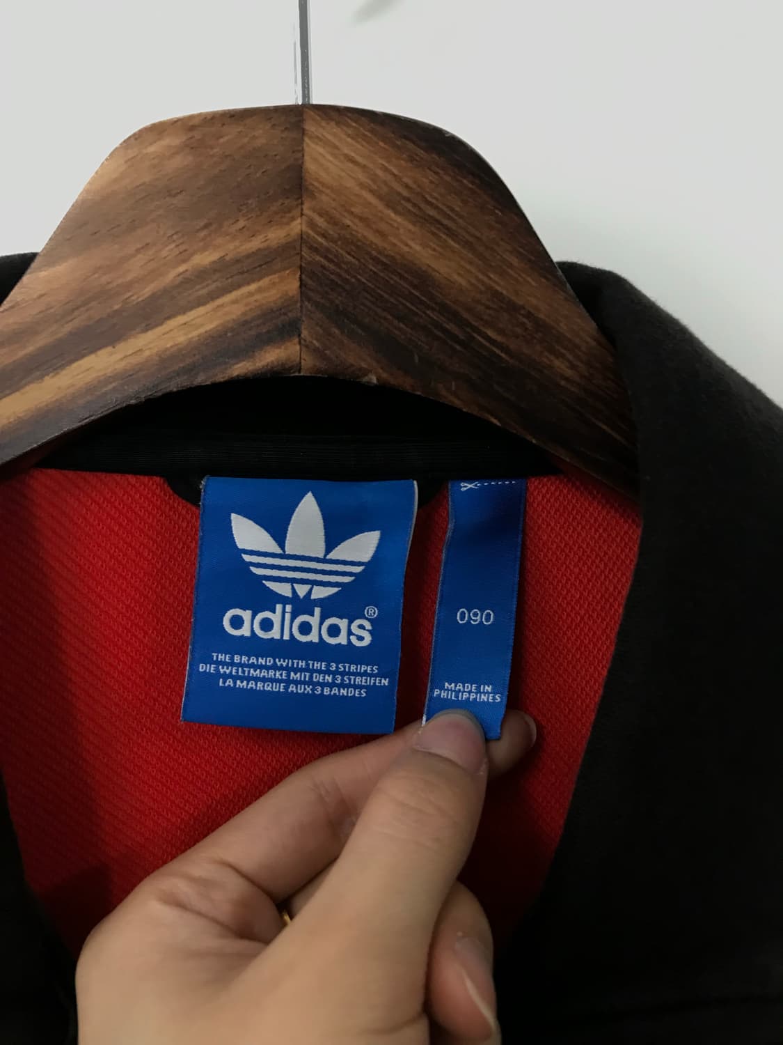 아디다스 파이어버드 검빨 코튼 져지 상품이미지8