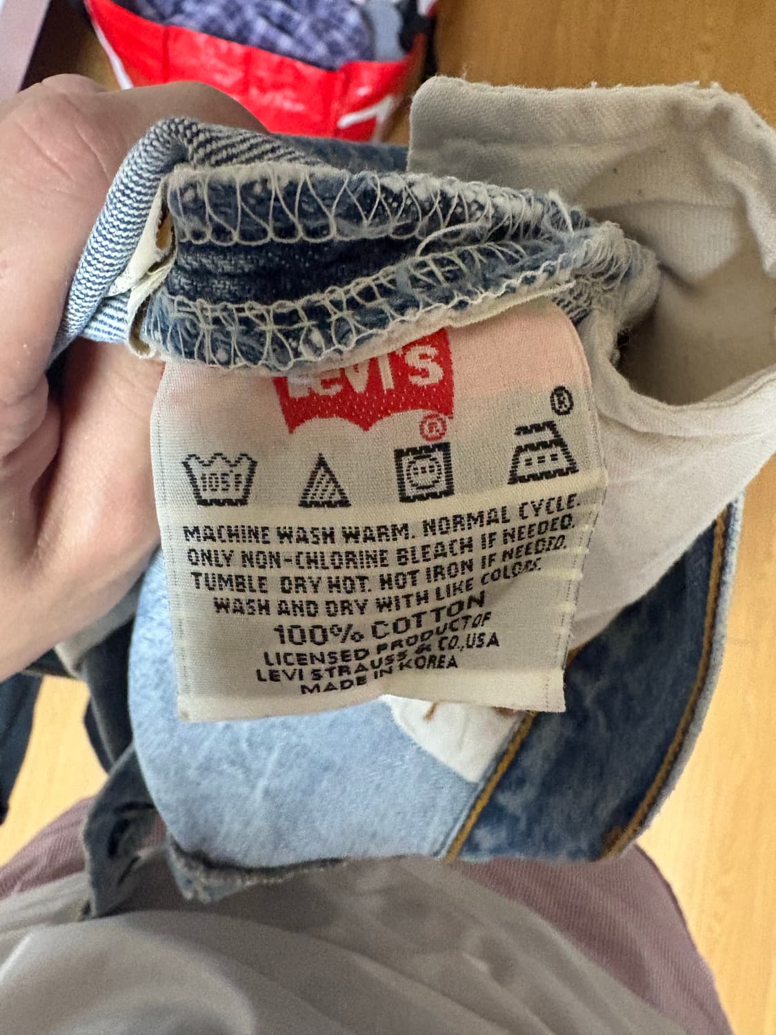 90s 빈티지 리바이스 501 상품이미지3