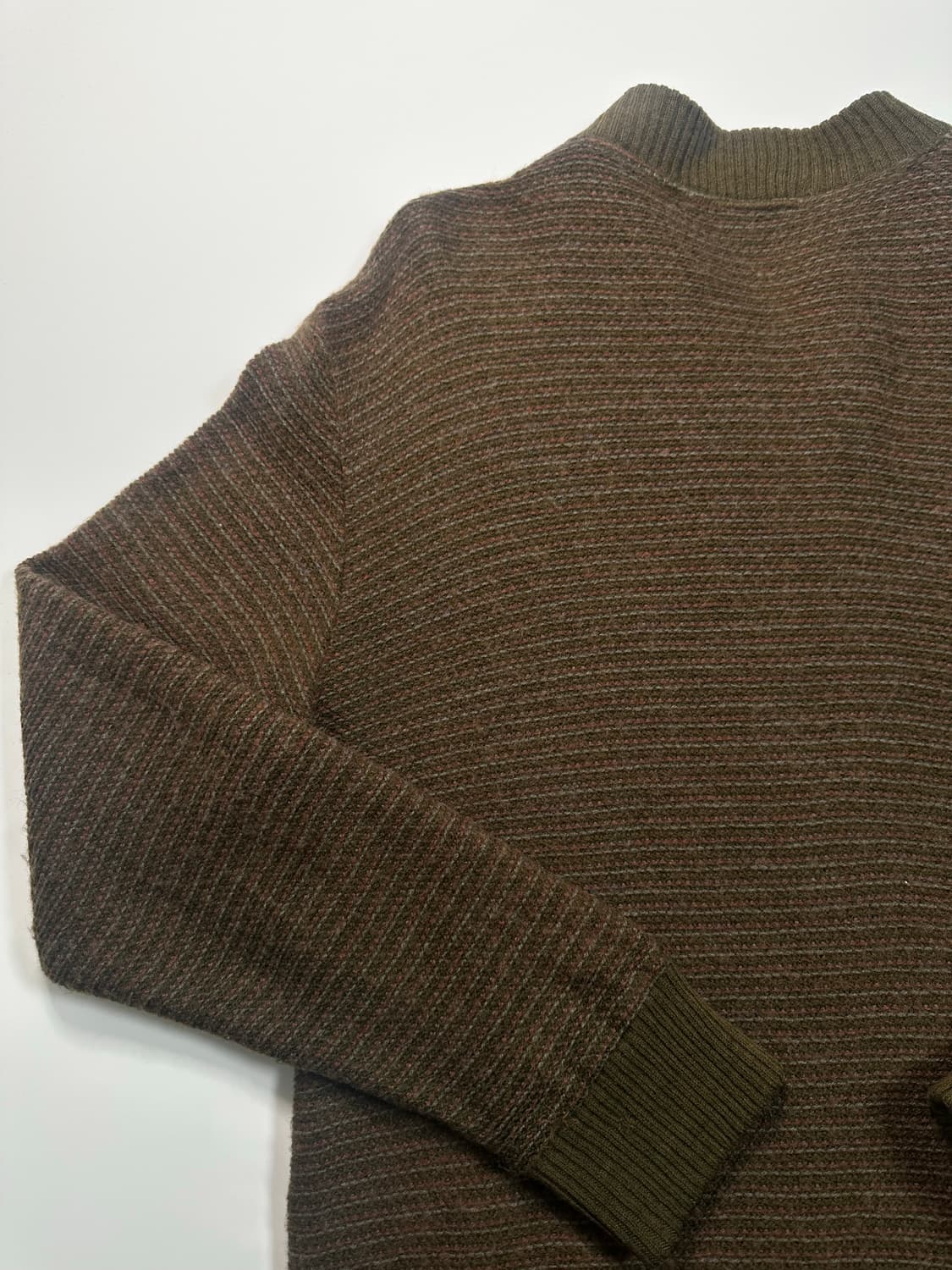 빈티지 브라운 니트 자켓 상품이미지6