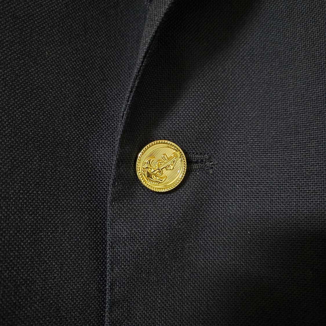 [1] 포터리 울 싱글 브레스티드 금장 자켓 다크네이비 / 재킷 상품이미지4