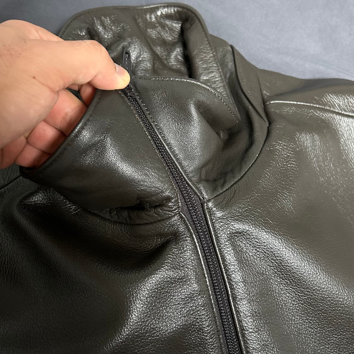 머듈mudule 레더 브라운 3사이즈 상품이미지2