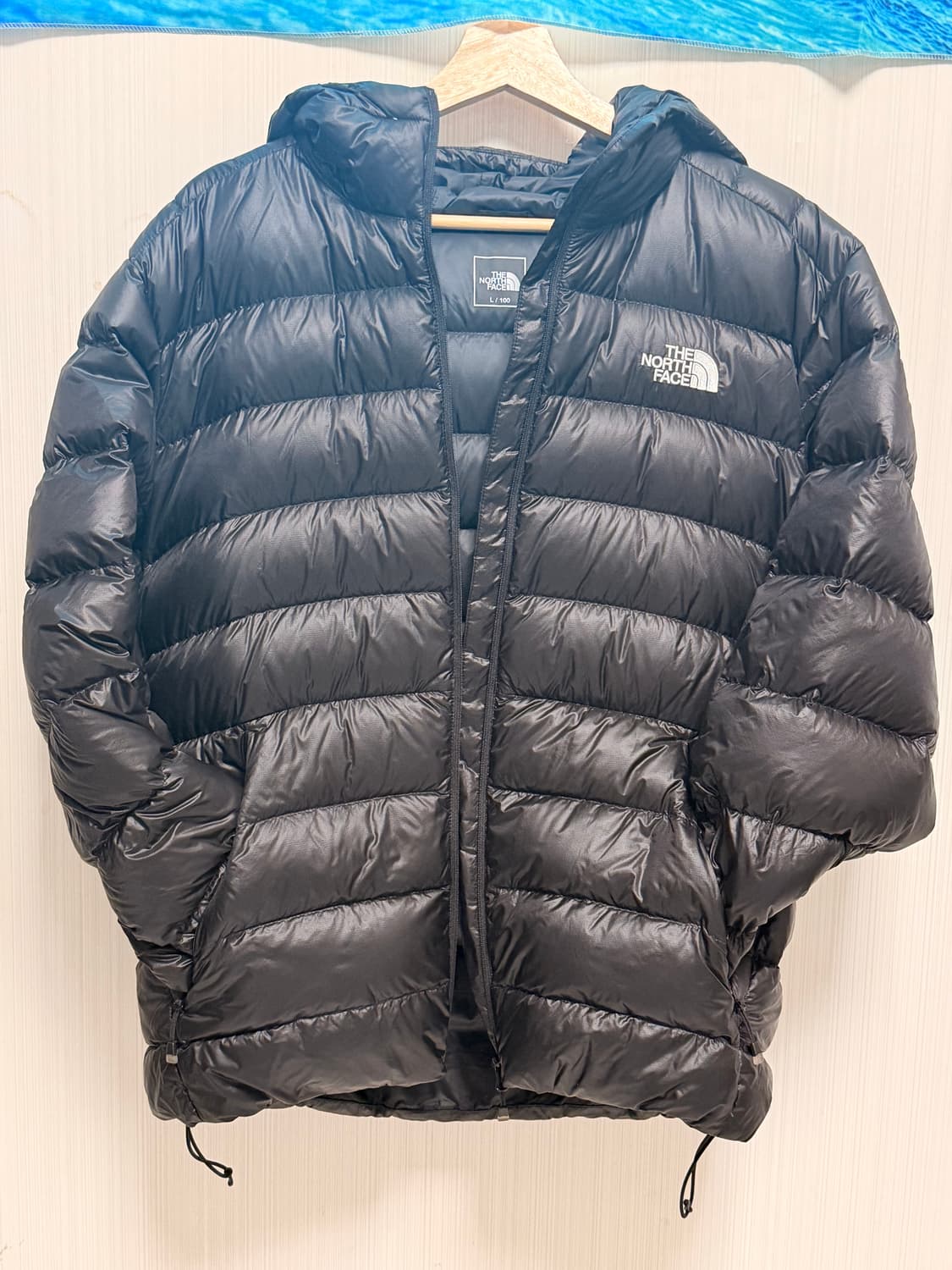 노스페이스 다운 후디 블랙(100) 상품이미지6