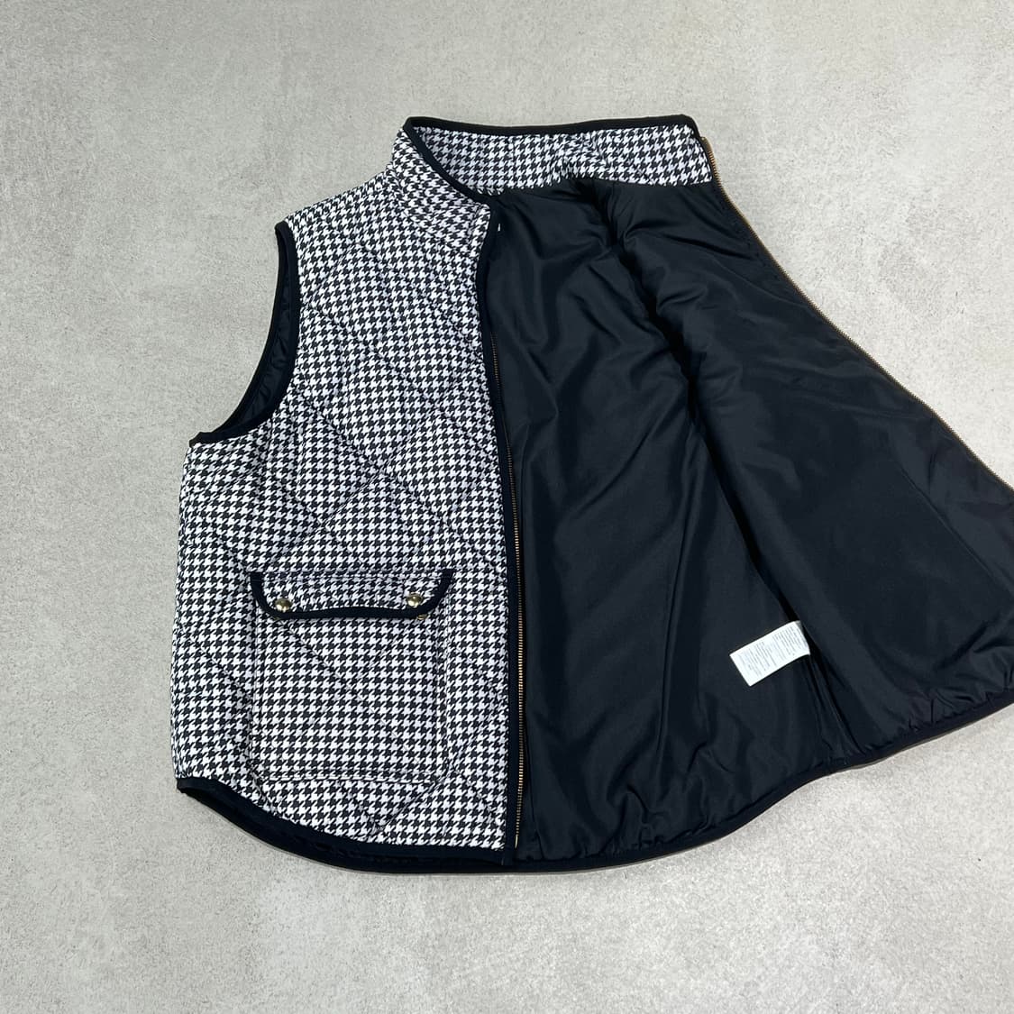 제이크루 하운드체크 패딩 베스트 s10220 상품이미지5