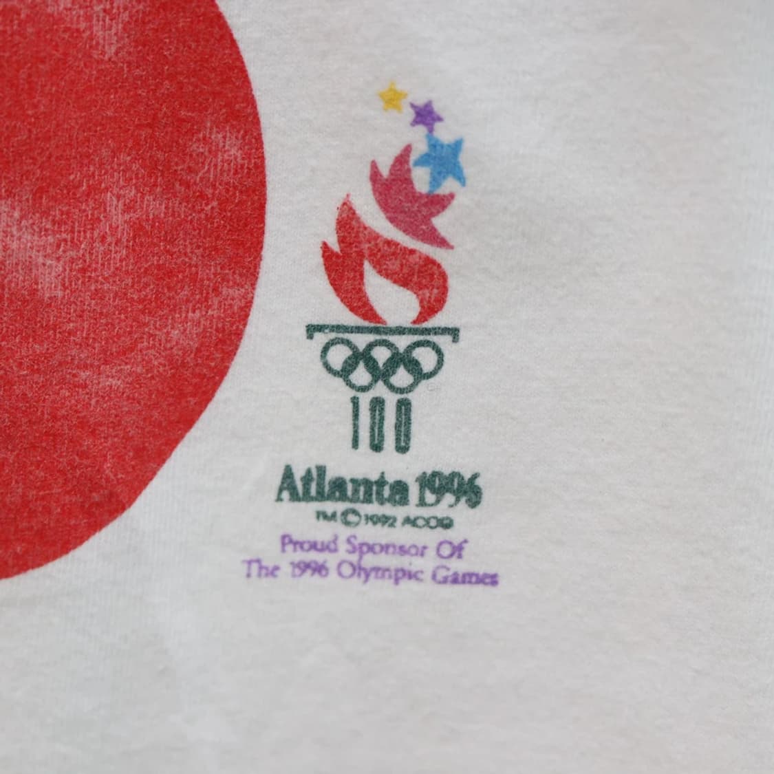 90'S 코카콜라X 애틀란타올림픽 심볼 티셔츠 56892 상품이미지8