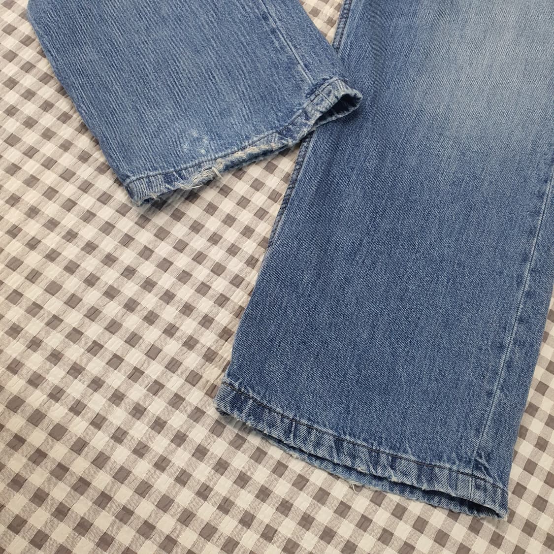자라 와이드 데님 청바지 남자31 상품이미지4