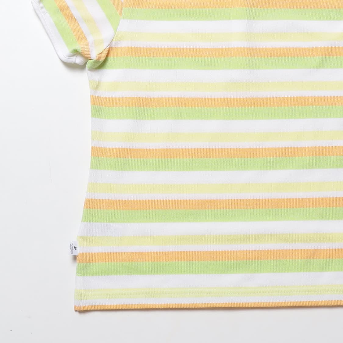 courreges 스트라이프 PK 하프 티셔츠   상품이미지7