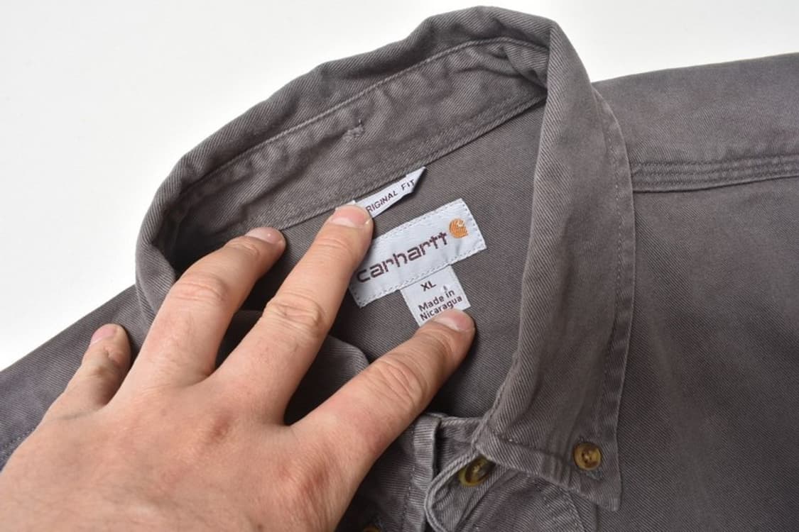 칼하트 몰스킨 워크 셔츠 남방 XL N1314 상품이미지5