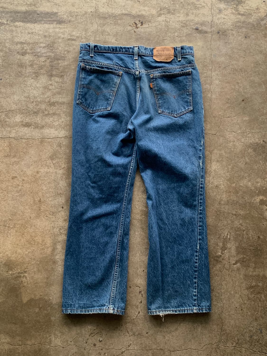 80s 리바이스 517 오렌지탭 데님팬츠 상품이미지5