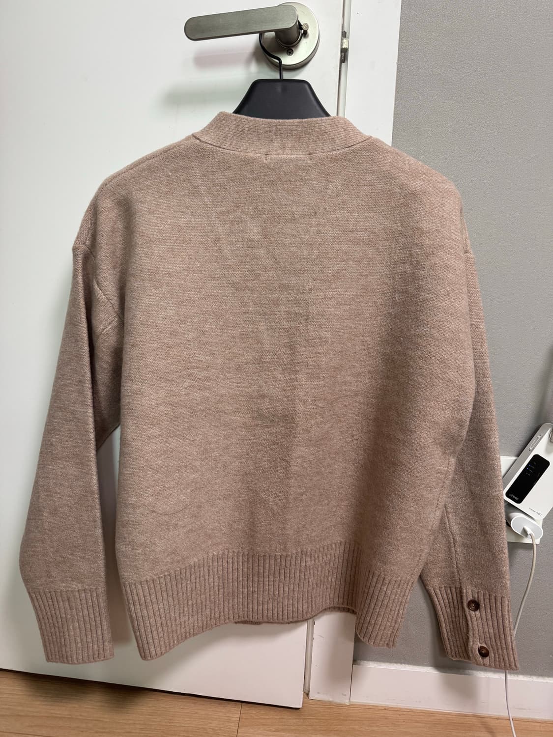 마틴플랜 베이지 크롭 가디건 s 95 상품이미지4