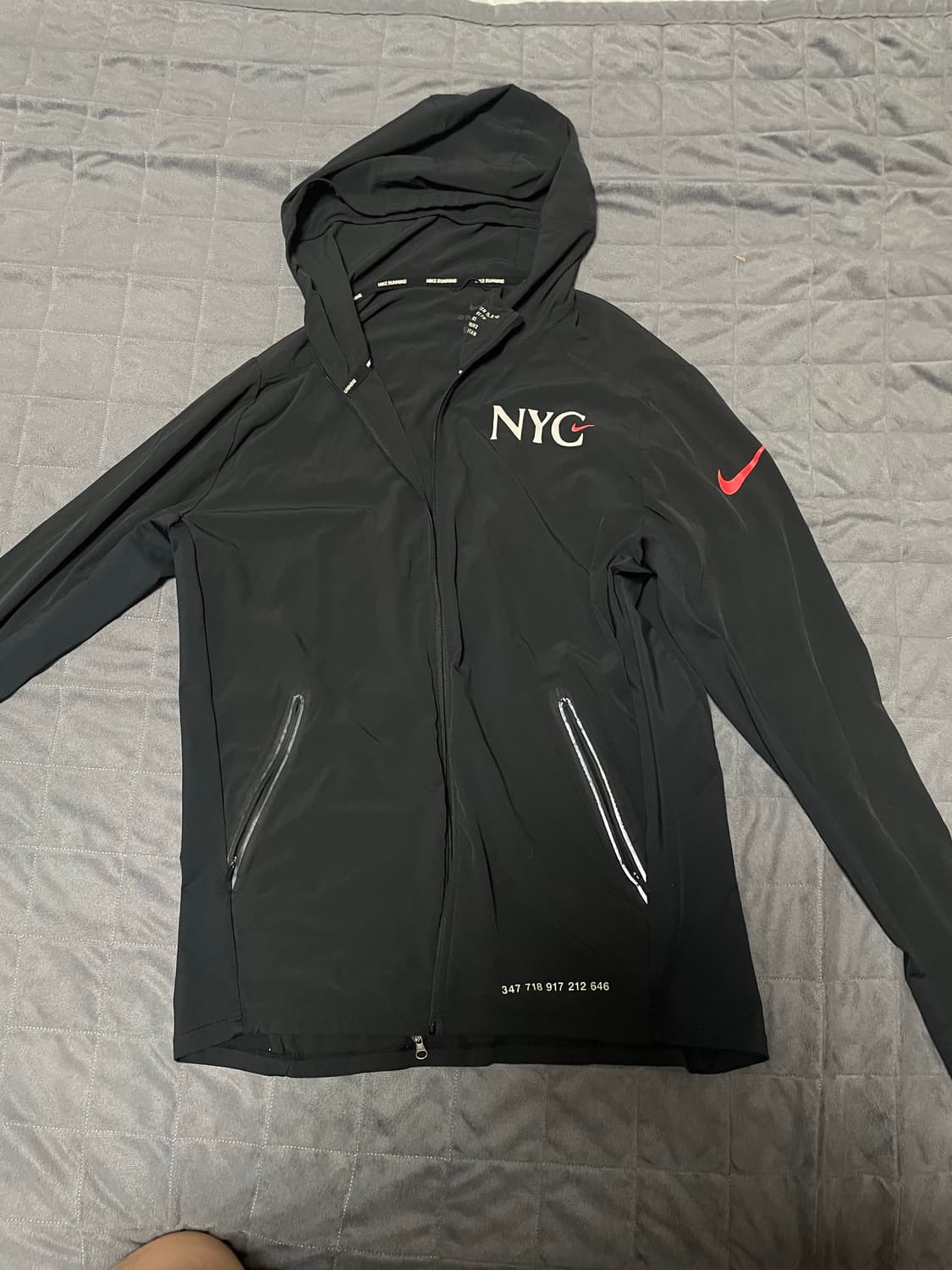 2018 나이키 NYC 마라톤 드라이핏 러닝 자켓  상품이미지1