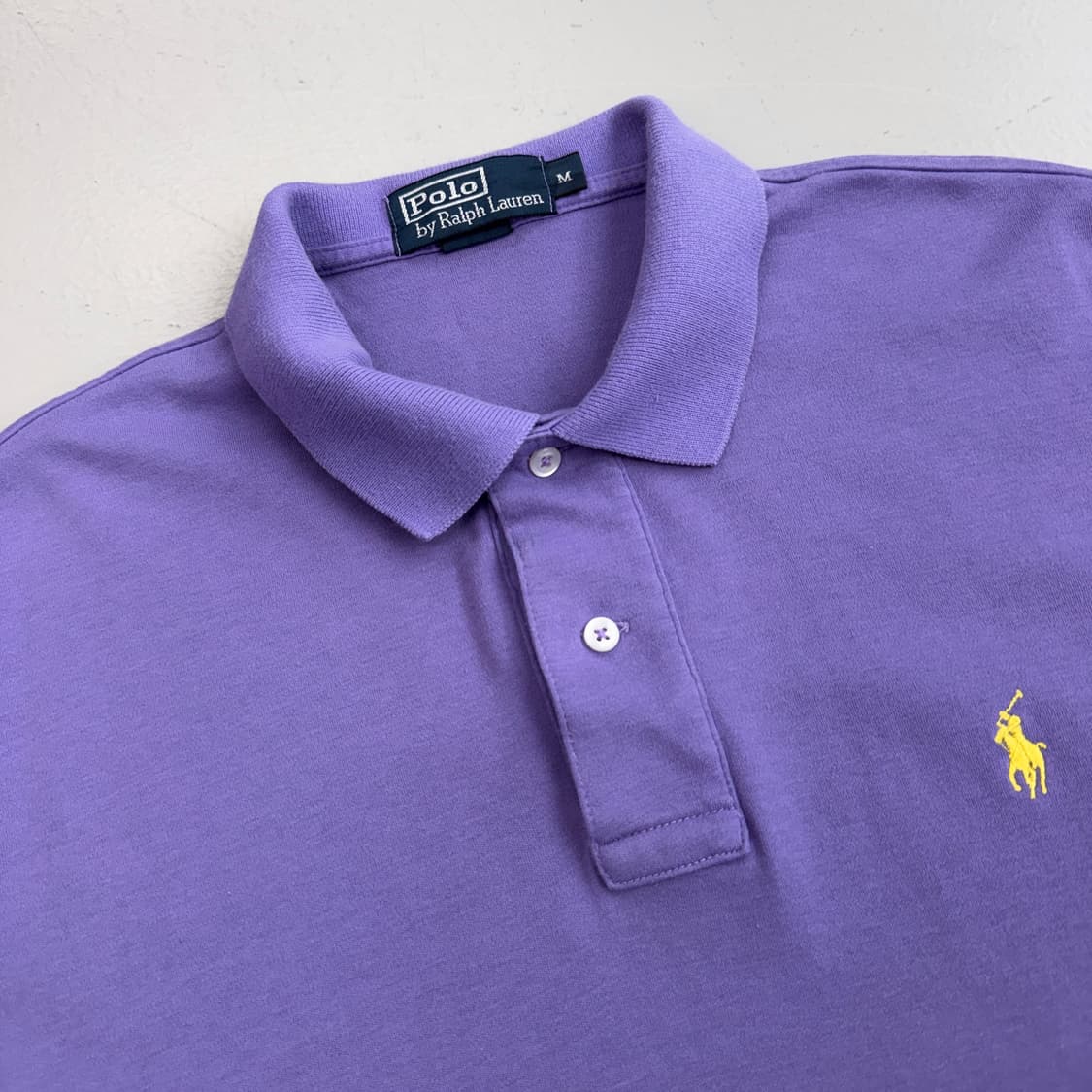 폴로 포니 PK 카라 반팔 티셔츠 퍼플 상품이미지3