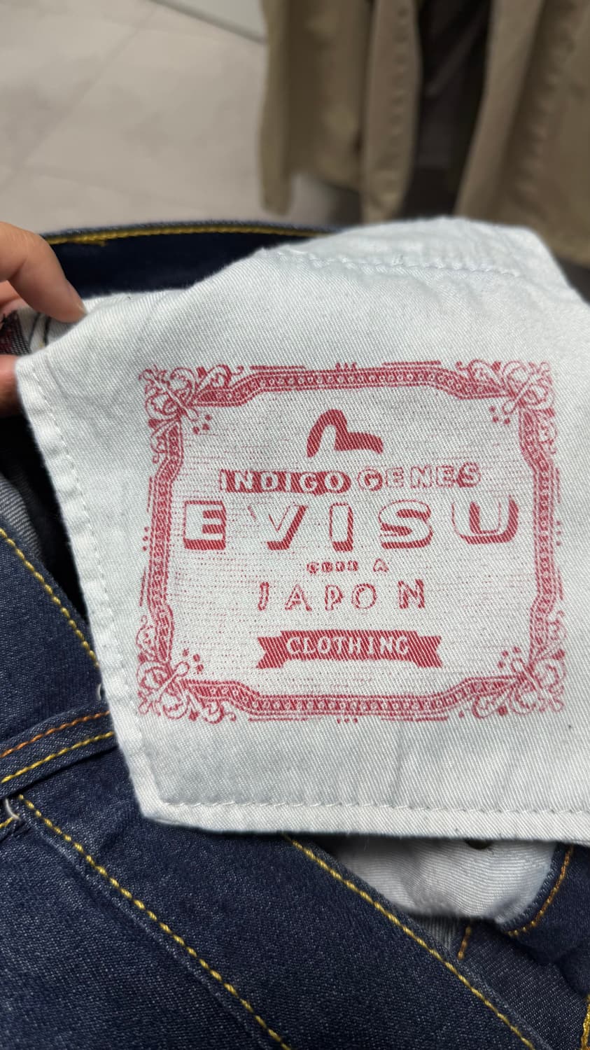 [40] 에비수 데님 반바지 상품이미지7