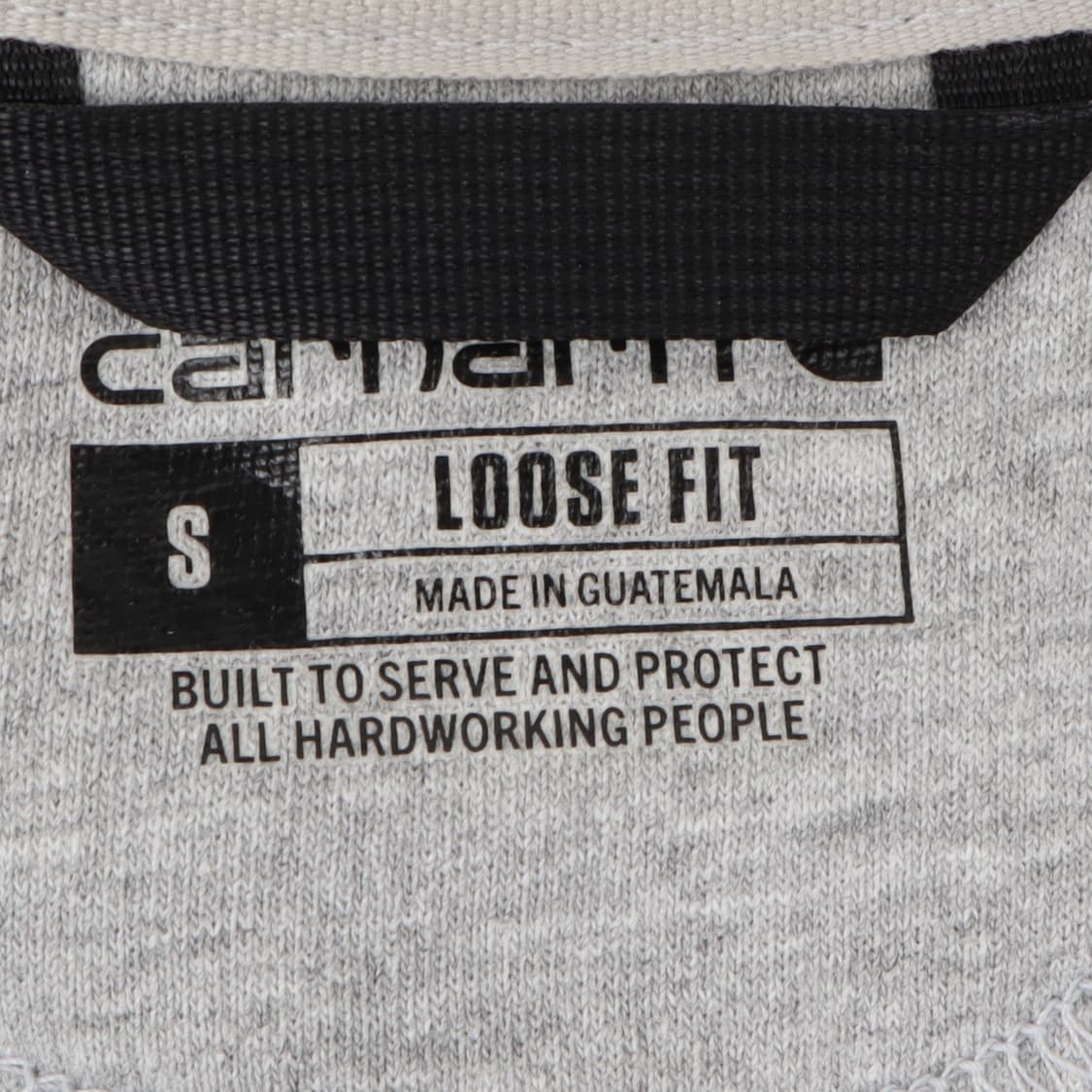 칼하트 k122 헤더그레이 루즈핏 후드집업 상품이미지7