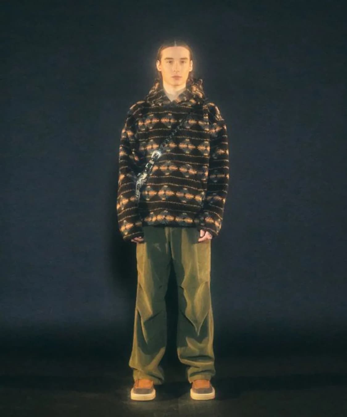 앤더슨벨 산티버 플리스 후디 상품이미지1