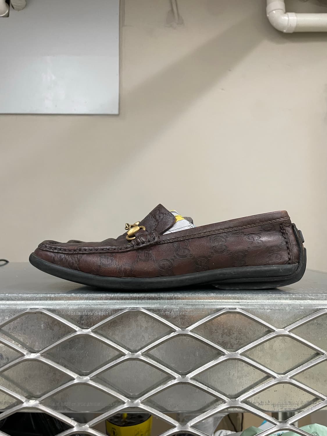 구찌 레더 홀스빗 모카신 37 상품이미지1