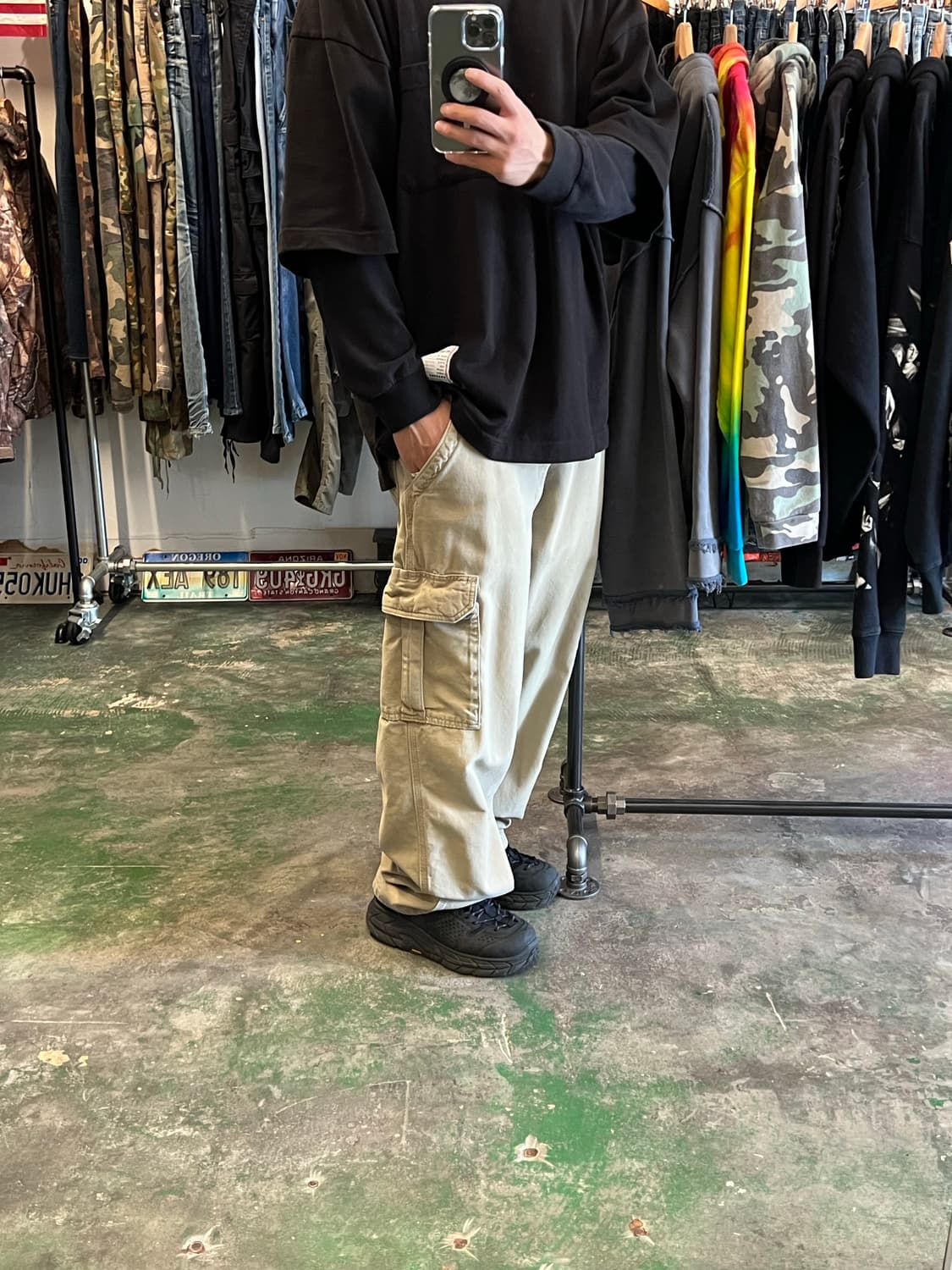 칼하트 FR 카고 워크 팬츠 38x34 상품이미지10