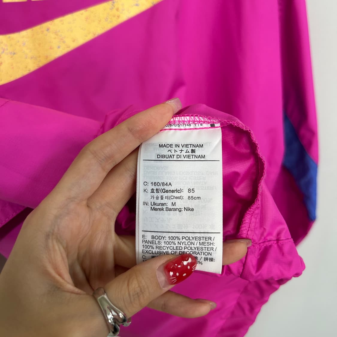나이키 여성 클래쉬 아이콘 바람막이 M  상품이미지4
