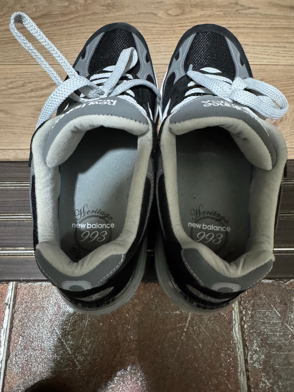 뉴발란스 993 블랙 280사이즈 상품이미지2