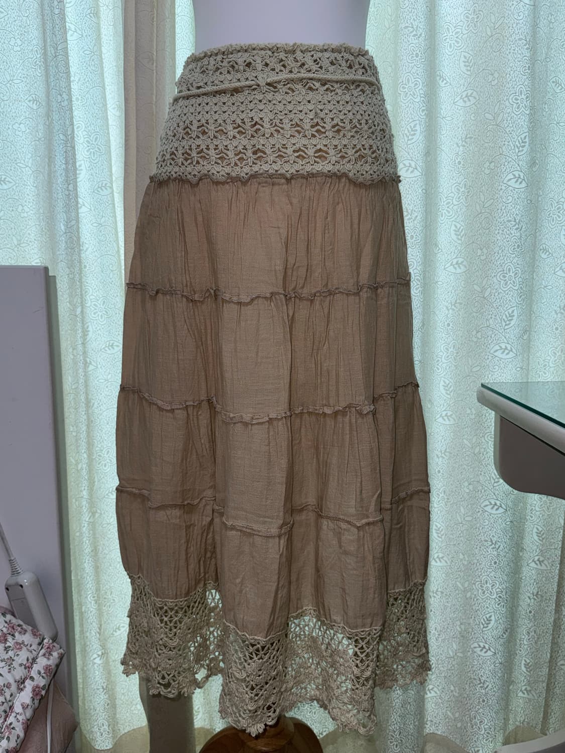 Vintage Morigirl long skirt 상품이미지2