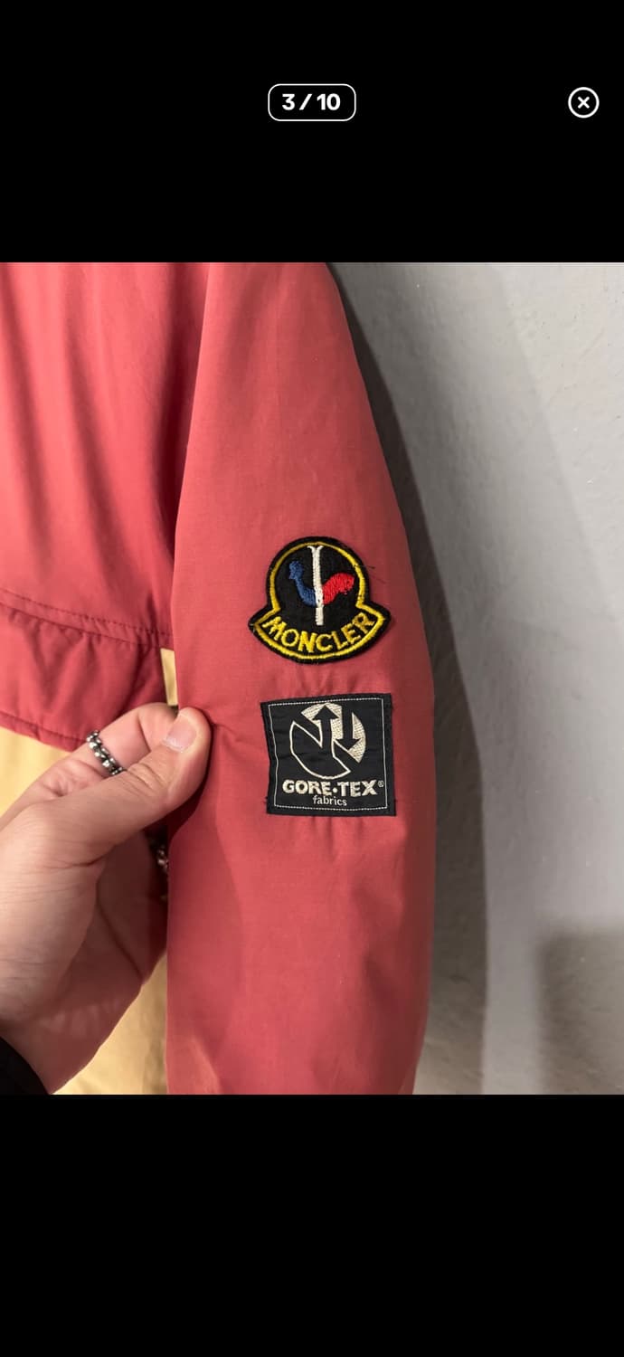 Moncler 80s 몽클레어 X 아식스 고어텍스 다운 푸퍼자켓 상품이미지3