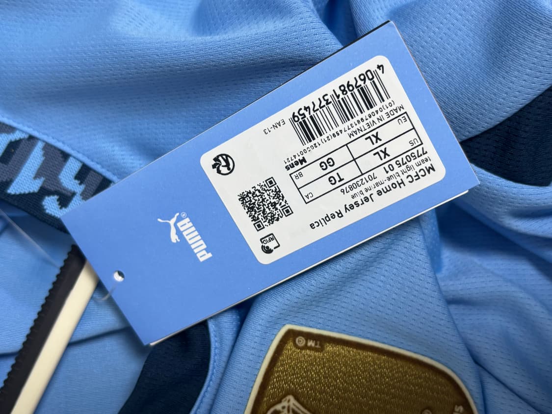 24/25 맨체스터 시티 홈 레플리카 저지 XL  상품이미지4