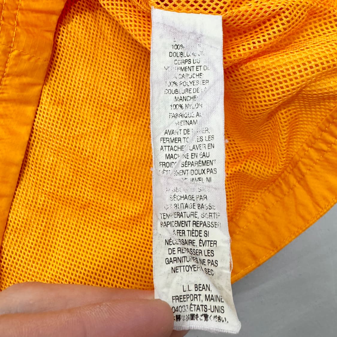 엘엘빈 나일론 풀오버 바람막이 자켓 상품이미지8