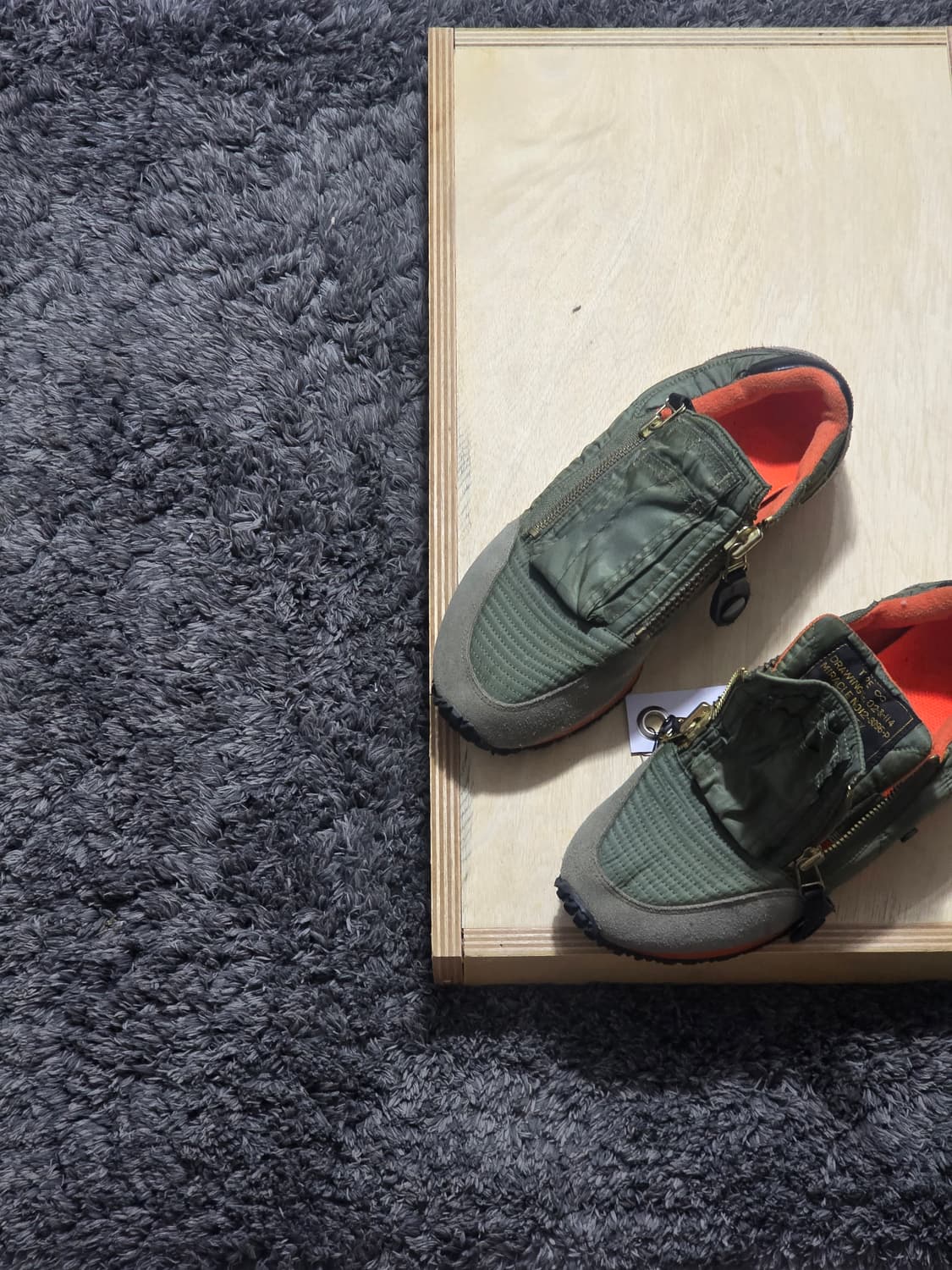 Kapital ma-1 khaki shoes 상품이미지1