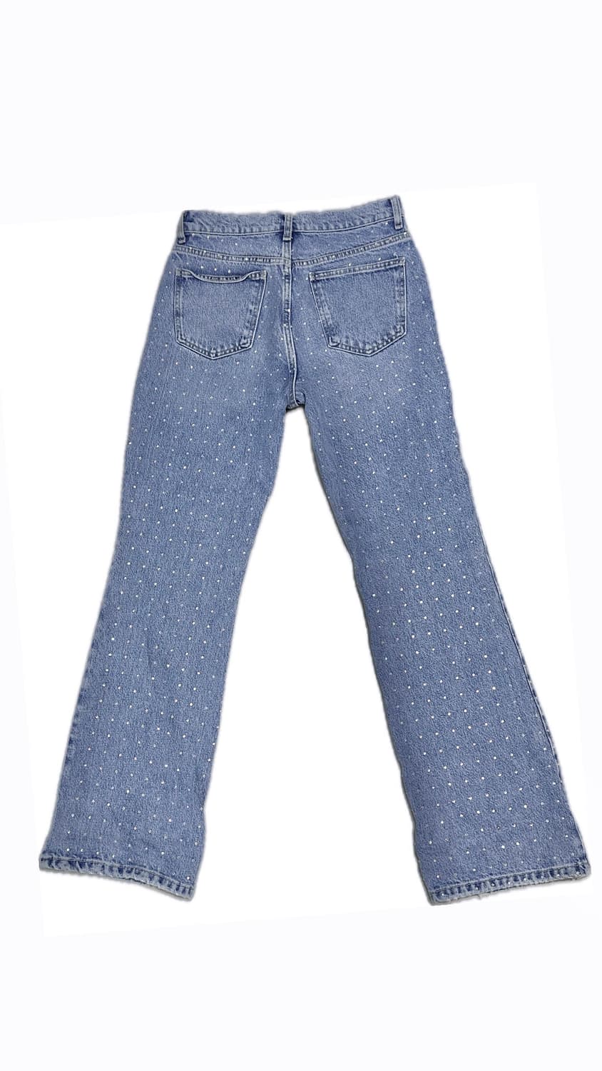 급처분! ZARA 자라 라인스톤 데님 셋업 S/M 상품이미지5