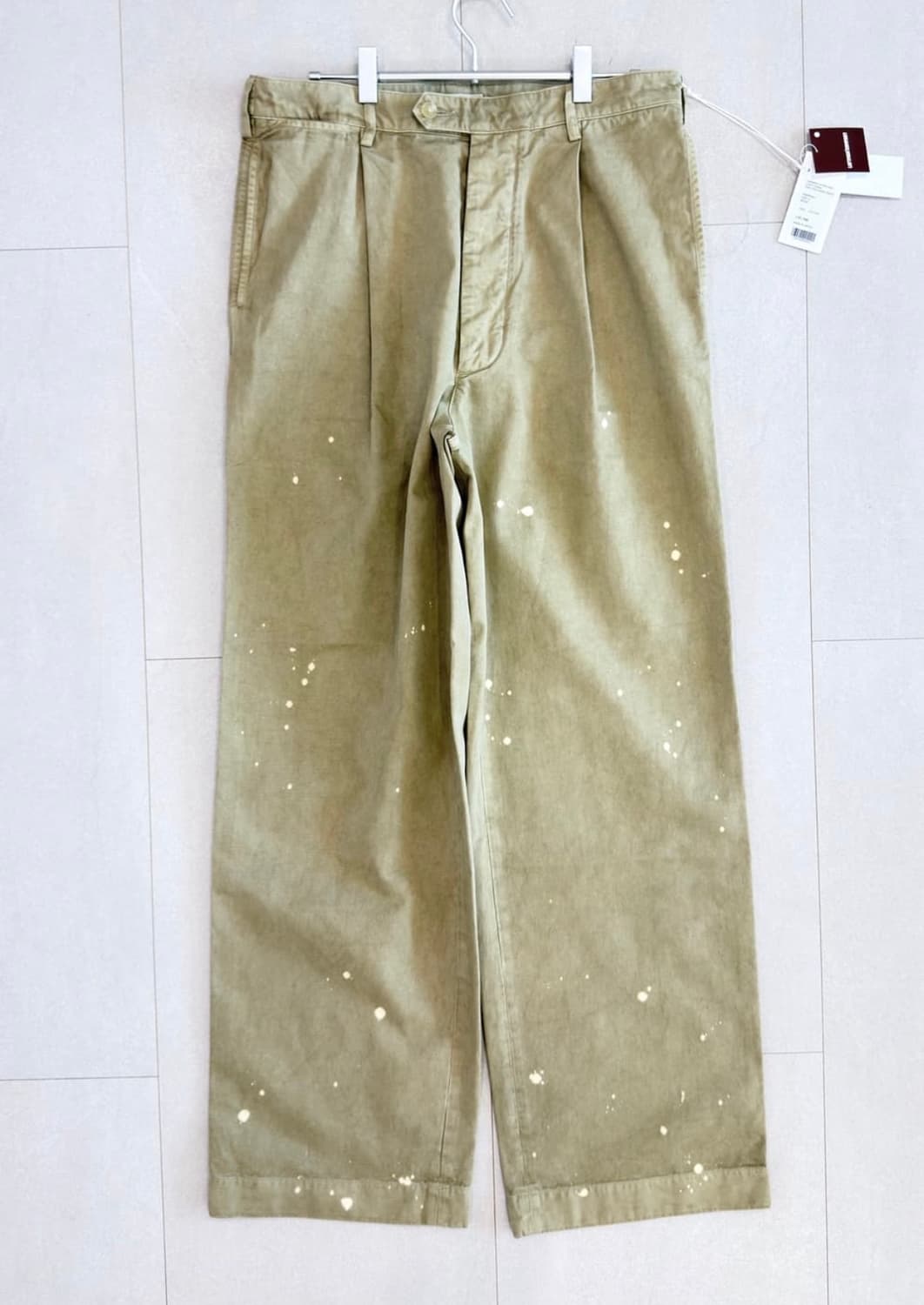 오라리 26SS 라이트 치노 베이지 새상품 상품이미지3