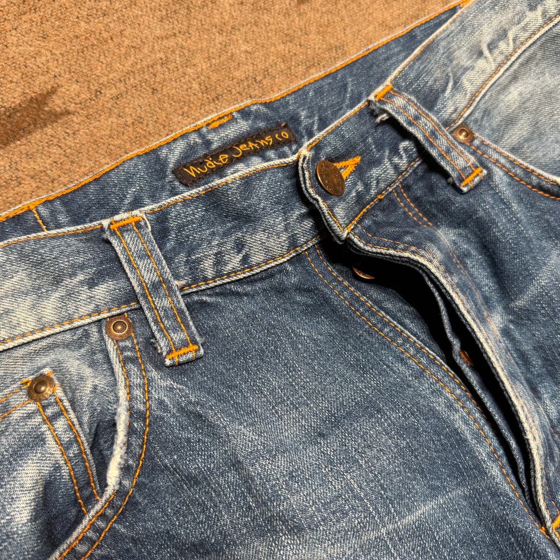 누디진 피어리스 프레디 빈티지 데님 팬츠 32 상품이미지2