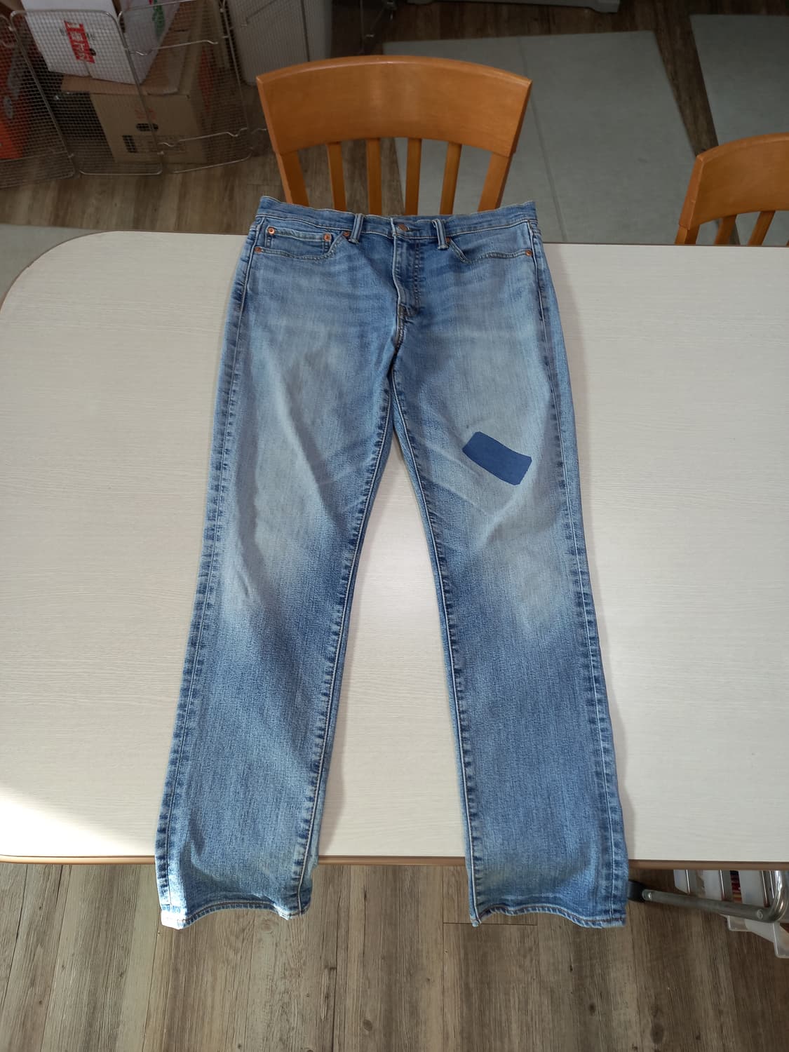 34 리바이스511 약기모 워싱 스판 슬림일자진 34-553 상품이미지1