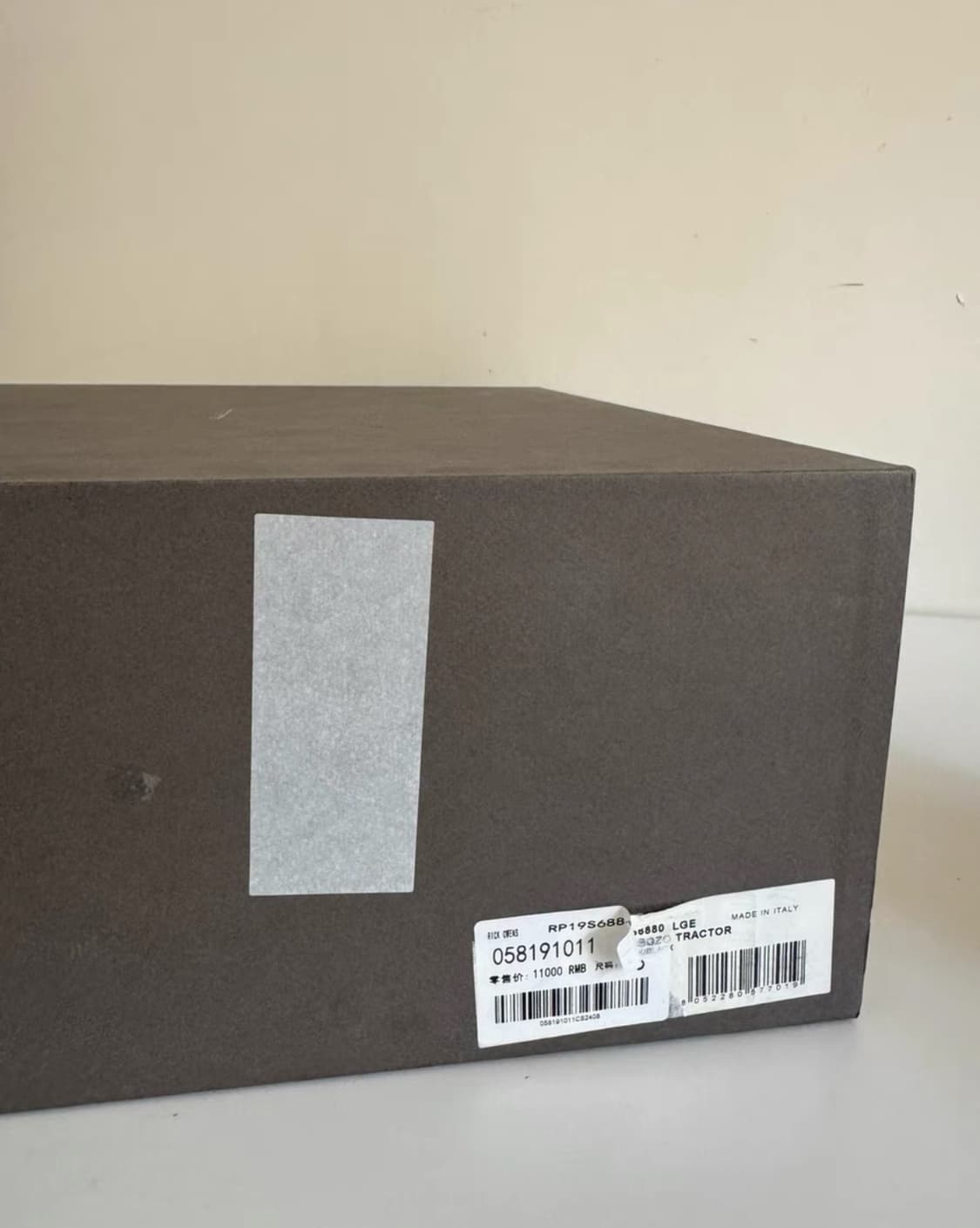 릭오웬스 19ss 블랙고스트 소가죽 아카이브 38 상품이미지6