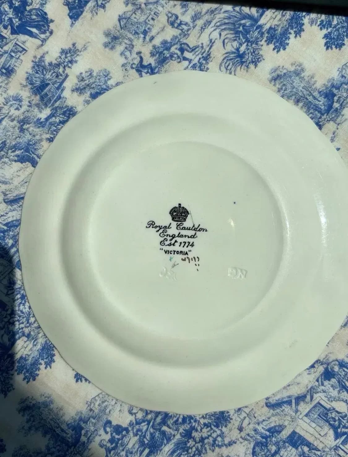 영국 빈티지 로얄콜던 빅토리아 브레드접시 상품이미지5