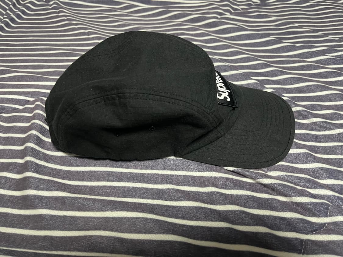 슈프림 블랙 캡 모자 상품이미지5
